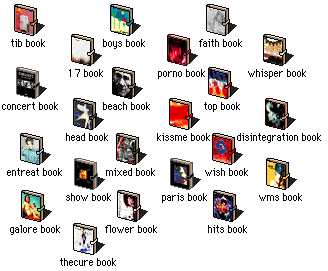 Cure Book Icons Preview
